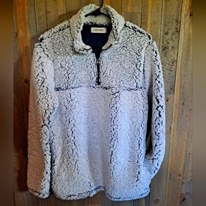 Men's Medium DepartWest Sherpa Half Zip shirt